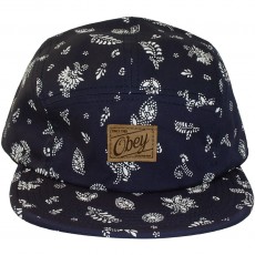 Casquette 5 Panel Obey - Yuma - Indigo