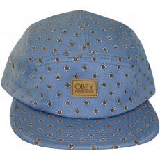 Casquette 5 Panel Obey - Stately - Mineral Blue