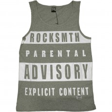 T-shirt Rocksmith Tanks - Explicit Tank Top - Heather Grey