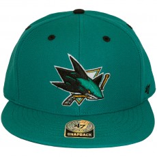 Casquette Snapback 47 Brand - Oath - San Jose Sharks - Dark Teal
