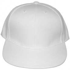 Casquette Snapback Masterdis - White Original Retro Blank Cap