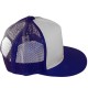 Casquette Filet Yupoong - Bleu royal / Front blanc