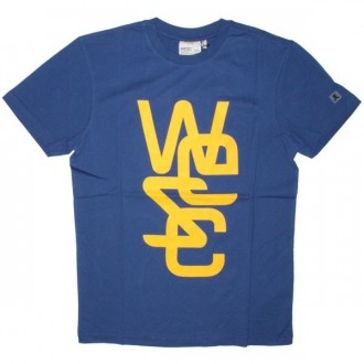 WESC T-shirt - Overlay - Blue Print