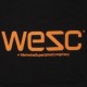 WESC T-shirt - Wesc - Orange on Black