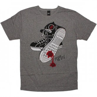 OBEY T-shirt - Stick to it - Heather grey