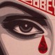 OBEY T-shirt - Eye Alert - Heather red