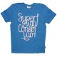 WESC T-Shirt - Superlative Mirror - Blue Pacific
