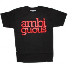 Ambiguous T-shirt - Simple - Black