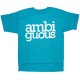 Ambiguous T-shirt - Simple - Turquoise