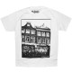 Ambiguous T-shirt - Bike house - White