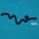 WESC T-shirt - Stash Spray Line - Process Blue