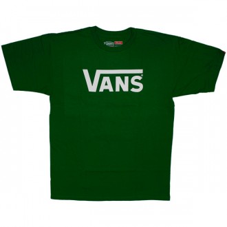 T-shirt Vans - Vans Classic - Kelly/White