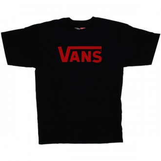 T-shirt Vans - Vans Classic - Navy/Red