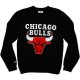 Sweat Mitchell & Ness - Standard Team Logo - Chicago Bulls - Black