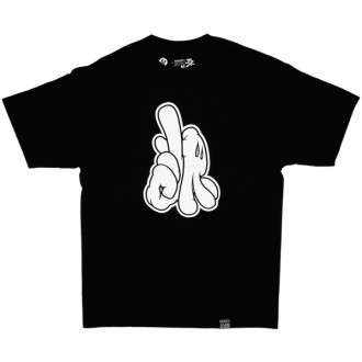 T-shirt Dissizit - LA Hands - Black