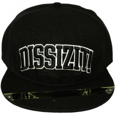 Casquette Snapback Dissizit - Collegiate - Black