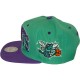 Casquette Snapback Mitchell & Ness - NBA Triple Arch - Charlotte Hornets
