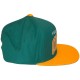 Casquette Snapback Obey - Throwback - Aqua/Gold