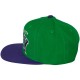 Casquette Snapback Obey - Throwback - Green/Royal blue