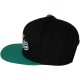 Casquette Snapback Obey - Obey Posse Snapback - Black/Teal