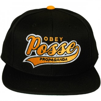 Casquette Snapback Obey - On Deck Snapback - Black