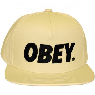 Casquette Snapback Obey - The City Snapback - Natural