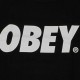 T-shirt Obey Tanks - Obey Font - Black