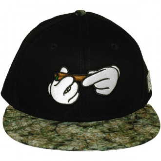 Casquette Snapback Cayler & Sons - Kush - Black/Green kush