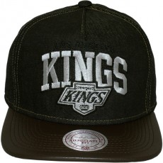 Casquette Snapback Mitchell & Ness - NHL Dark Denim Strapback - Los Angeles Kings