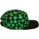 Casquette 5 Panel Space Monkeys - Weed 5 Panels Cap - Black