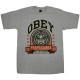 T-shirt Obey - Extra Innings - Heather Grey