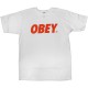 T-shirt Obey - Obey Font - White