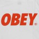 T-shirt Obey - Obey Font - White