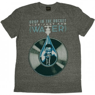 T-shirt Obey - Awareness - Drop In The Bucket - Heather Grey