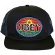 Casquette Trucker Obey - Rising Sun - Dusty Navy