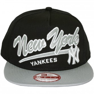 Casquette Snapback New Era - 9Fifty MLB Script Logo - New York Yankees