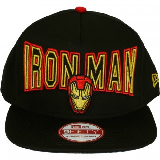 Casquette Snapback New Era x Marvel - 9Fifty Ironman