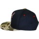 Casquette Snapback Rocksmith - Camo Head Ninja - Navy