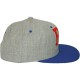 Casquette Snapback King Apparel x Starter - Letterman - Grey