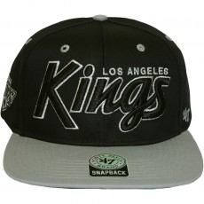 Casquette Snapback 47 Brand - Retroscript Vintage - Los Angeles Kings - Black