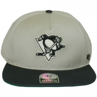 Casquette Snapback 47 Brand - Chaff 2 Tone - Pittsburgh Penguins