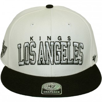 Casquette Snapback 47 Brand - Blockshed - Los Angeles Kings - Natural