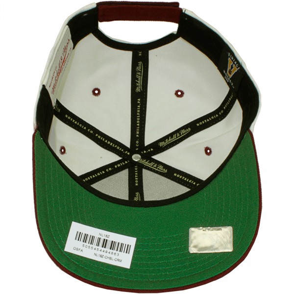 Mitchell & Ness NHL Chicago Blackhawks Vintage Cream Snapback Hat