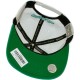 Casquette Snapback Mitchell & Ness - NBA Throwback All White - Charlotte Hornets