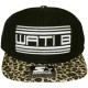Casquette Snapback Wati B x Starter - Wati B Logo - Black/Leopard