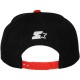 Casquette Snapback Wati B x Starter - W Logo - Black/Red