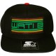 Casquette Snapback Wati B x Starter - Wati B Logo - Black/Jamaica