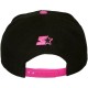 Casquette Snapback Wati B x Starter - Wati B Logo - Black/Pink
