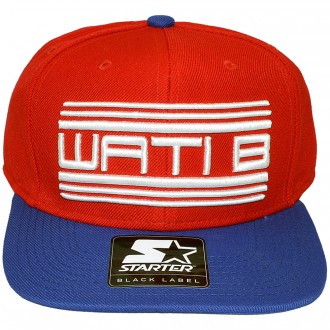 Casquette Snapback Wati B x Starter - Wati B Logo - Red