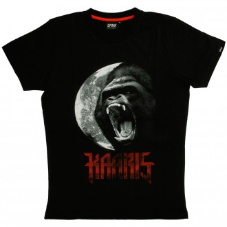T-shirt Space Monkeys - Kaaris Collab Tee - Black